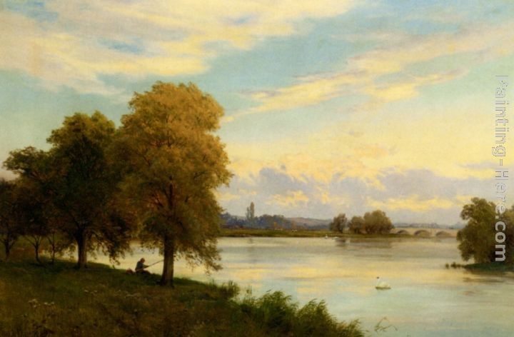 Alfred Fontville De Breanski Walton on Thames